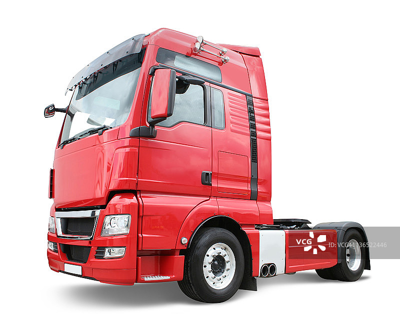 红色卡车图片素材