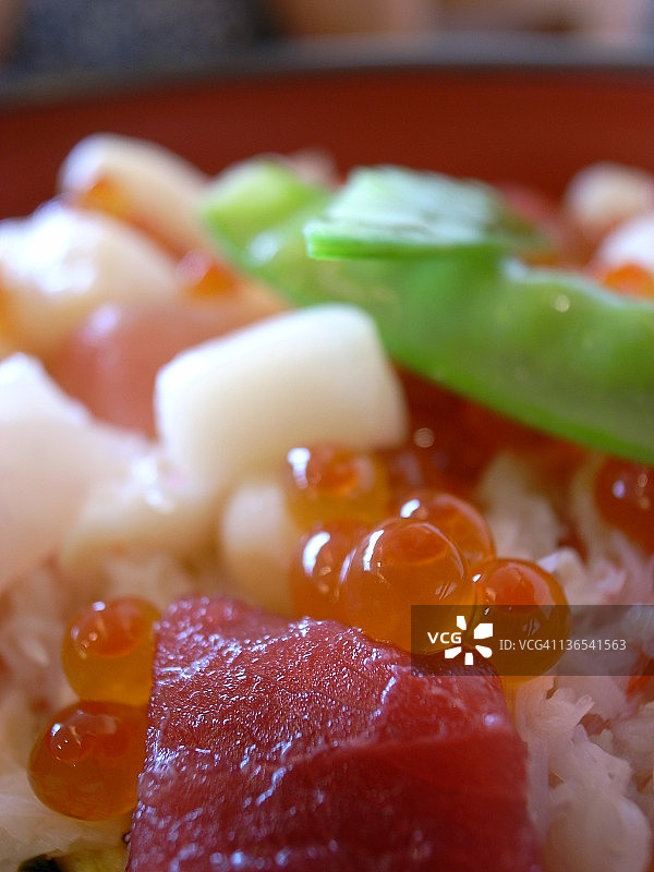 海鲜盖饭图片素材