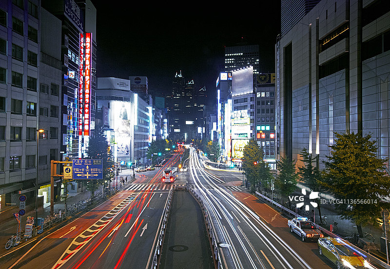 夜间街景图片素材