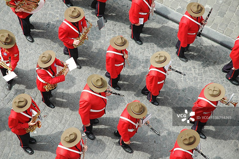 行进乐队图片素材