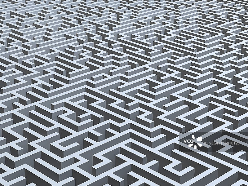 迷宫艺术作品图片素材