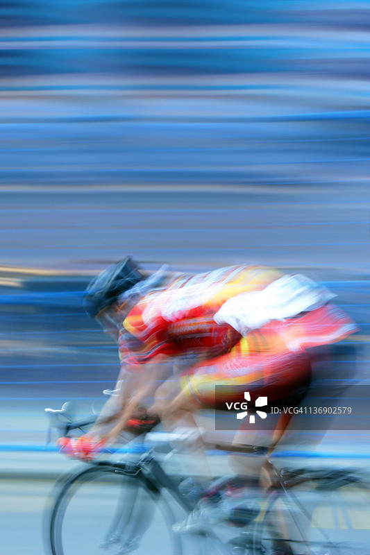 超大快速自行车赛车手图片素材