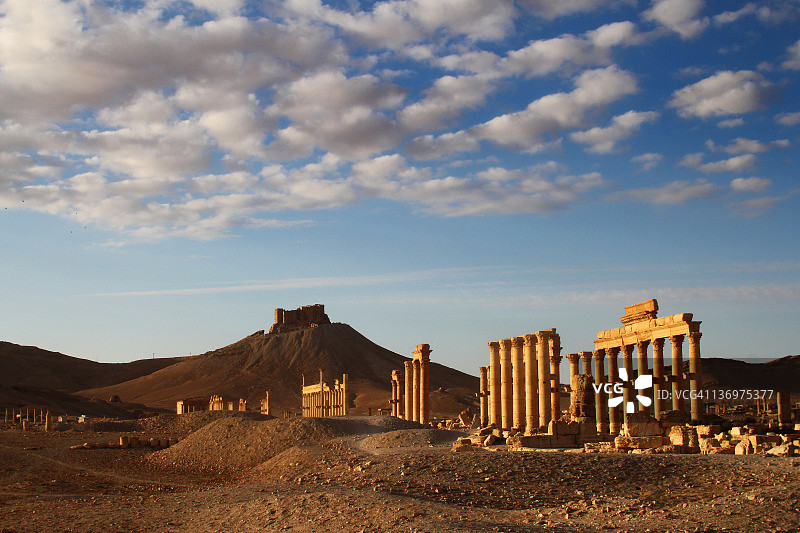 巴尔米拉古城图片素材
