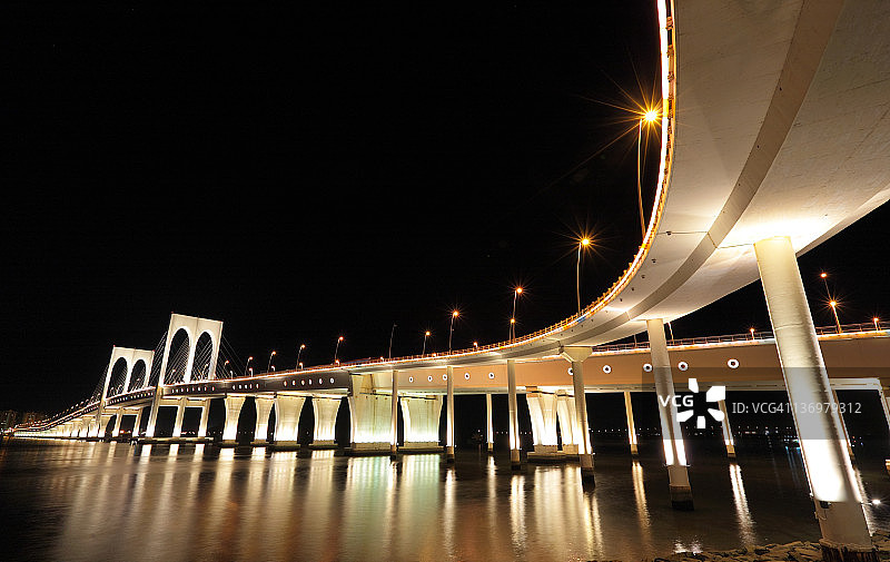 西湾大桥图片素材