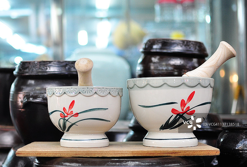 研钵和研杵图片素材