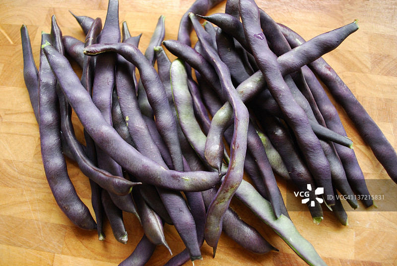 “皇家勃艮第”豆图片素材