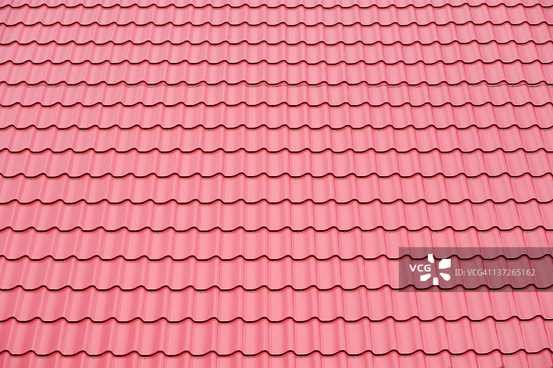红色屋顶图片素材