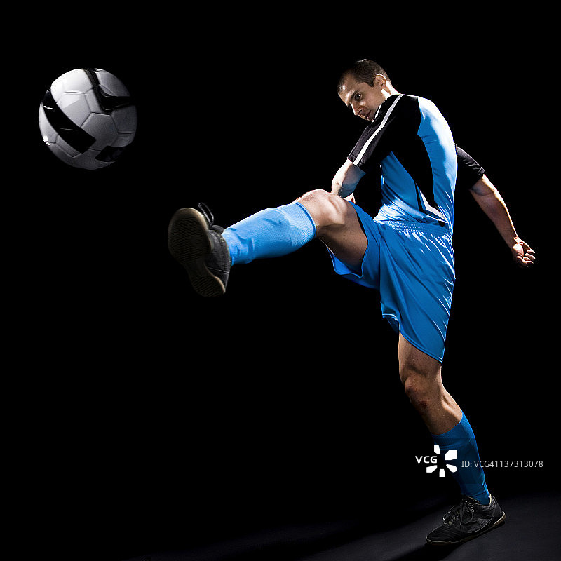 足球运动员图片素材