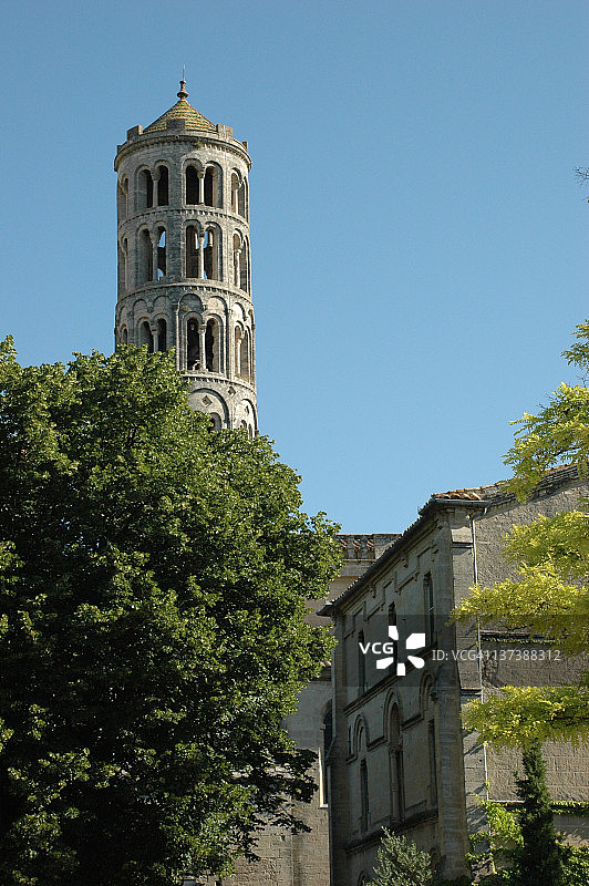 于泽斯—费内斯特雷塔楼图片素材