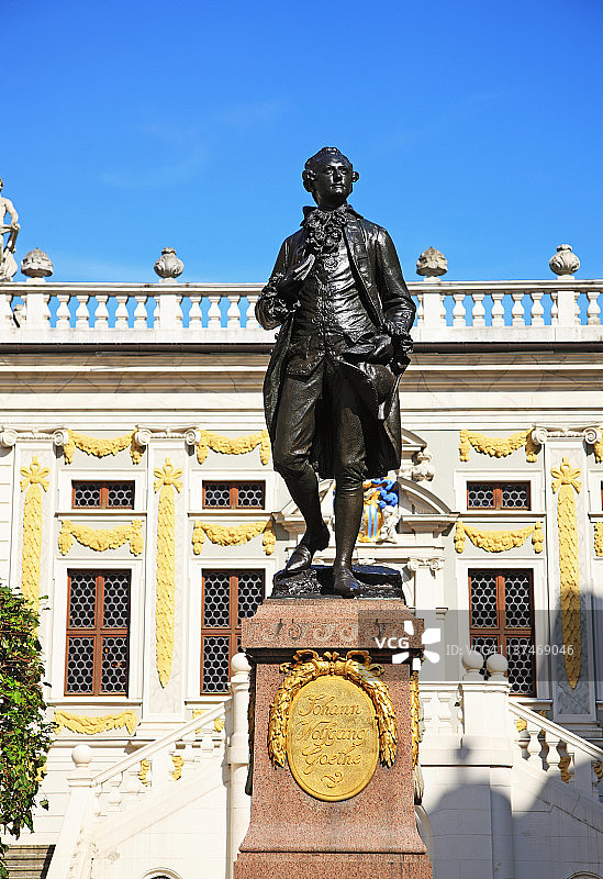 约翰·沃尔夫冈·冯·歌德图片素材