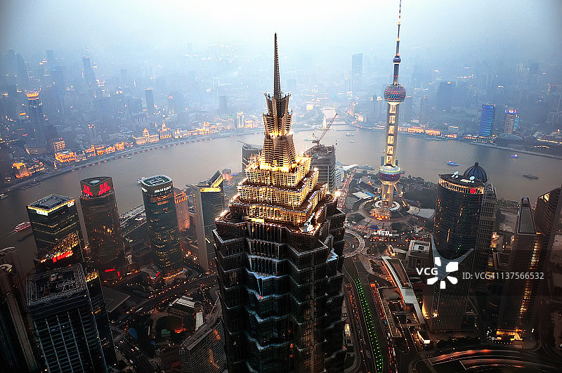 上海城市景观图片素材