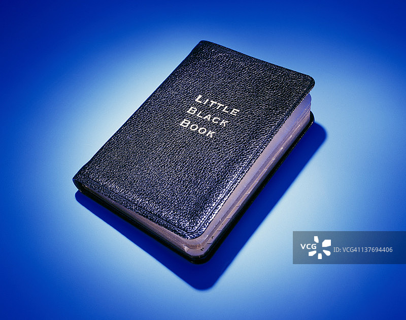 黑色通讯录图片素材