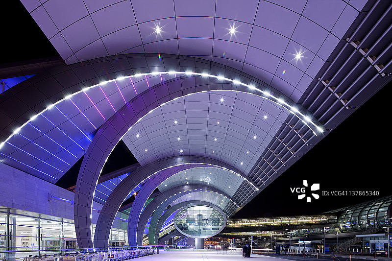 迪拜国际机场图片素材