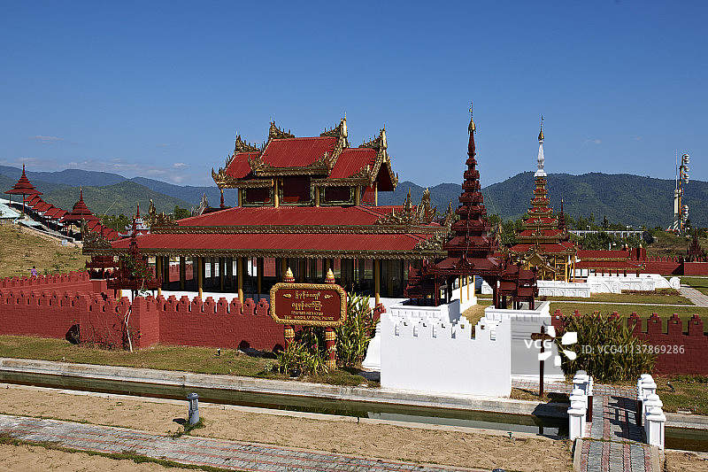 缅甸首都内比都图片素材