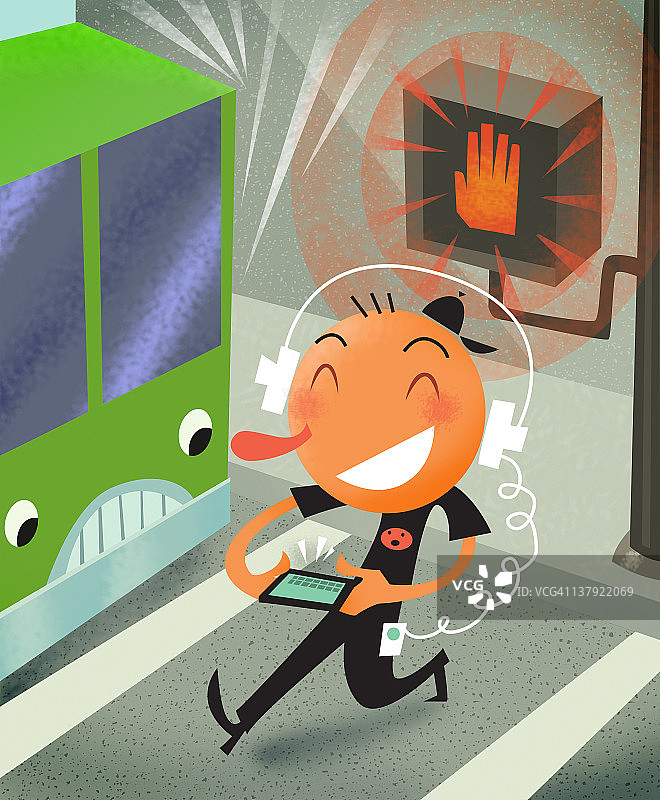 被科技蒙蔽图片素材