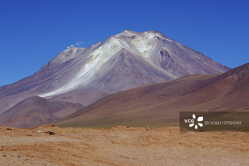 奥亚圭火山景观，洛斯利佩斯，玻利维亚西南部，南美洲图片素材
