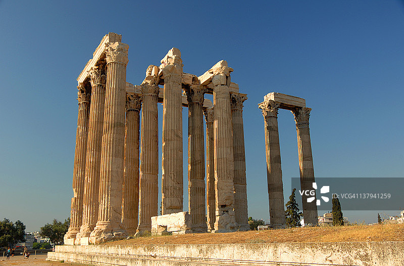 奥林匹亚宙斯神庙图片素材