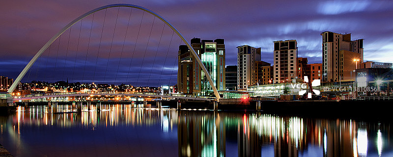 盖茨黑德千禧桥图片素材