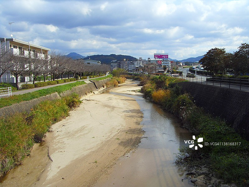 太宰府溪流图片素材