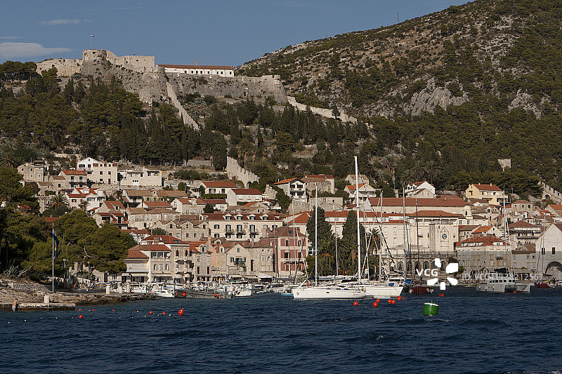 赫瓦尔岛，克罗地亚图片素材