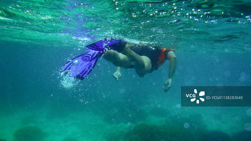 在卡帕莱岛浮潜图片素材