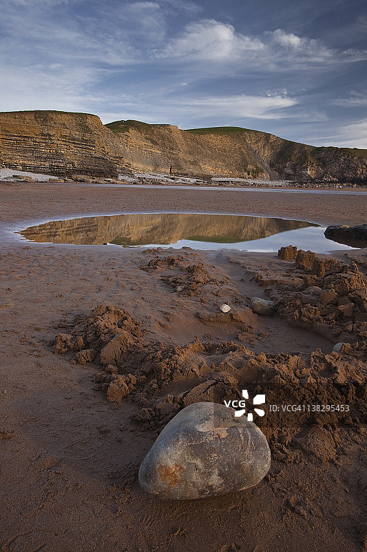 邓瑞文湾的海滩图片素材