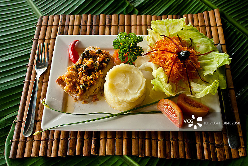 鲜虾汁鱼片图片素材