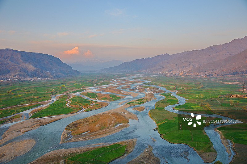 斯瓦特河，巴基斯坦图片素材