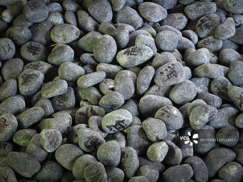 长谷寺神社石像图片素材