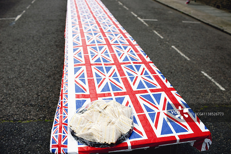 皇家婚礼街头派对图片素材