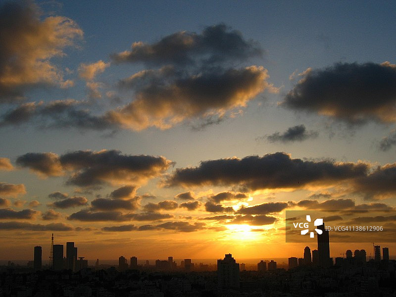 日落景色图片素材