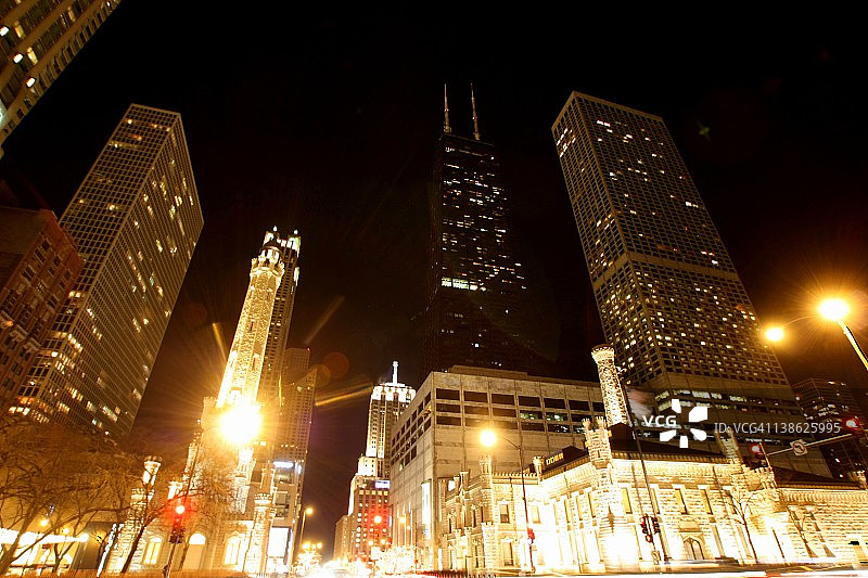 芝加哥水塔图片素材