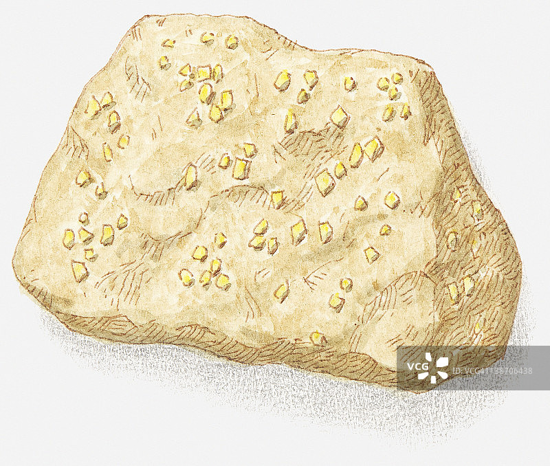 石英斑岩插画图片素材