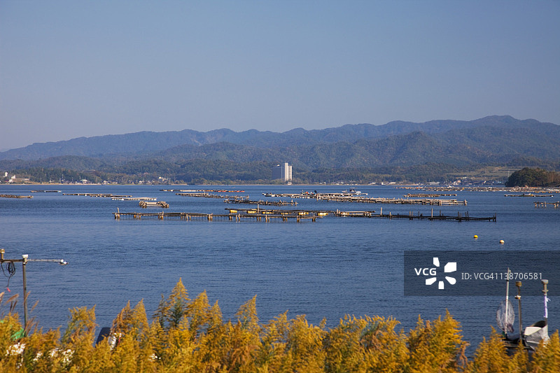 日本本州京都府京丹后市久美滨港图片素材