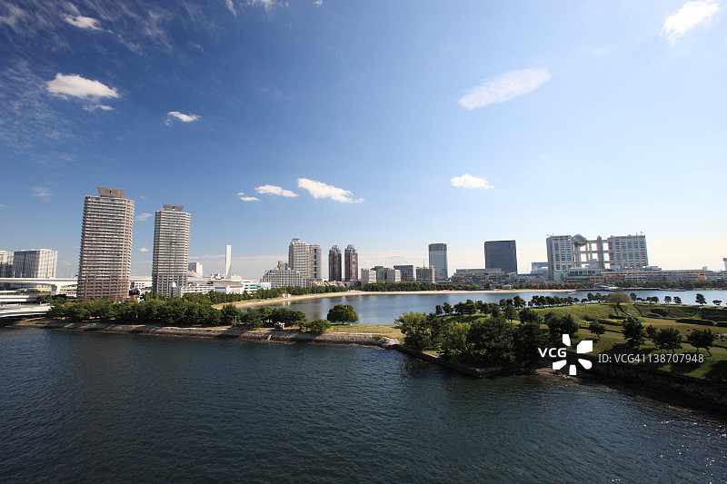 日本本州东京中央区的台场图片素材