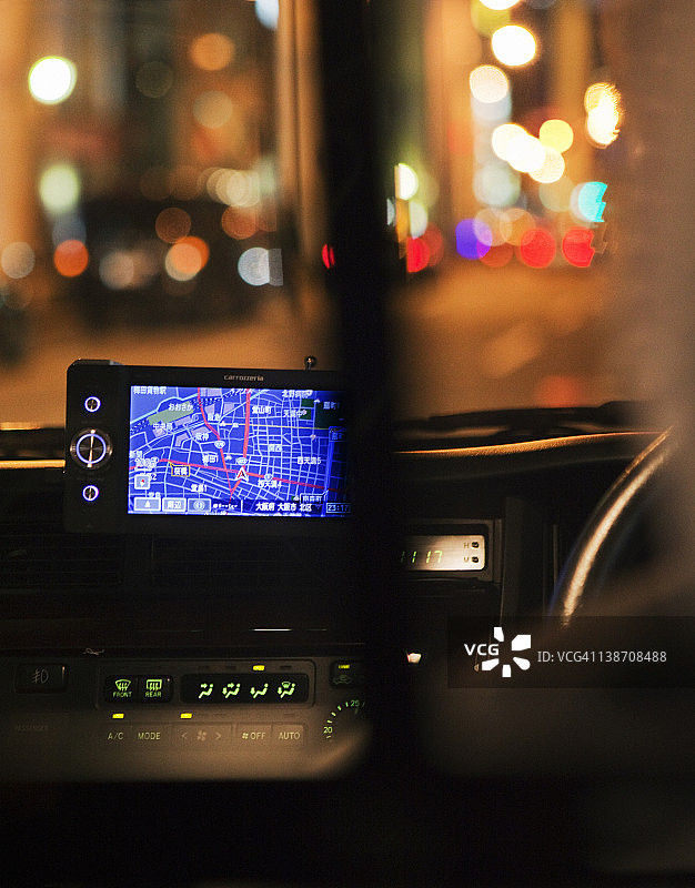 车载GPS导航图片素材
