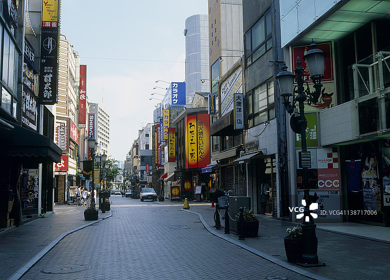 日本静冈县滨松市有乐街阿尔科购物中心图片素材