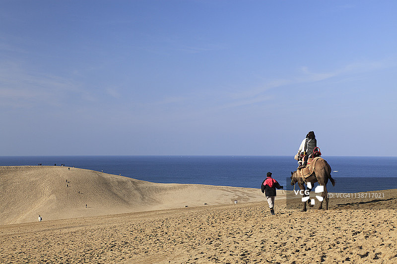 鸟取沙丘风光图片素材