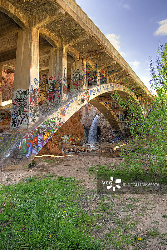 瀑布桥图片素材