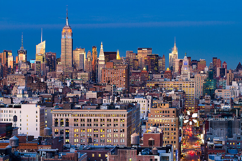 曼哈顿中城图片素材