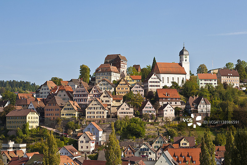 德国黑森林阿尔滕斯泰格风光图片素材