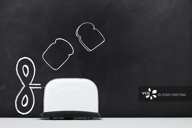 发条烤面包机图片素材