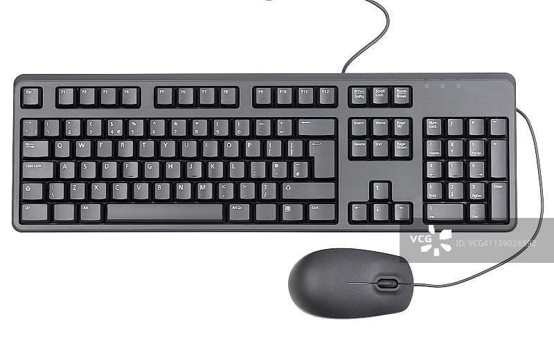 电脑键盘和鼠标图片素材