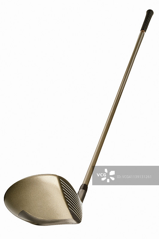 现代钛金属高尔夫球杆图片素材