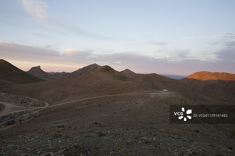 南非北开普省里赫特斯费尔德沙漠平原图片素材