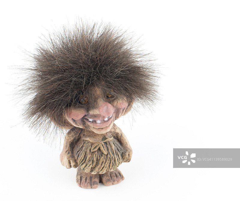 挪威巨魔雕像图片素材