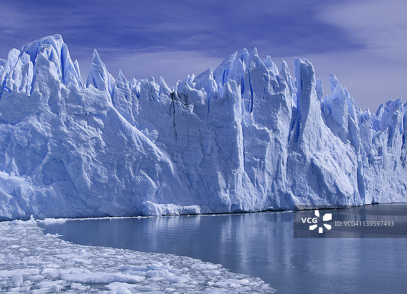 莫雷诺冰川图片素材