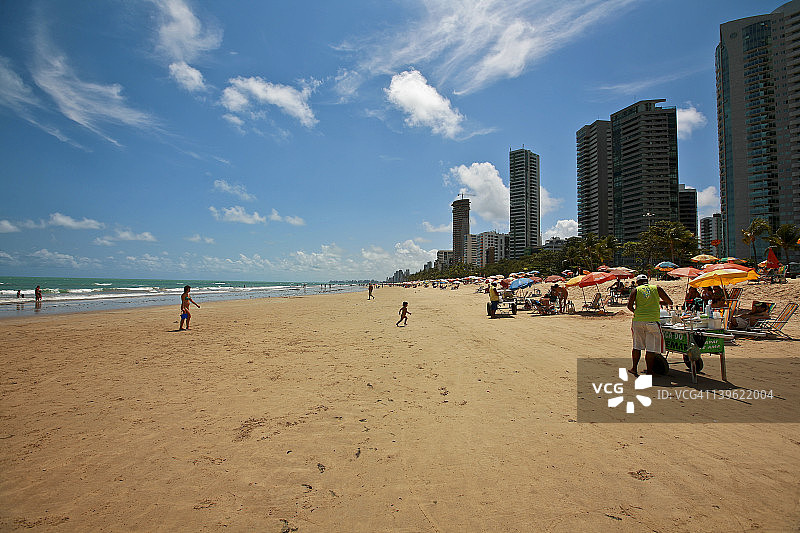 美好的海滩旅行图片素材