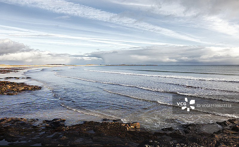 苏格兰大型海滩图片素材