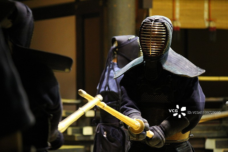 武德殿剑道练习图片素材